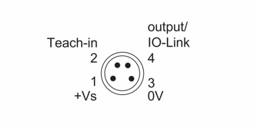 O200.SP-GW1J.72NV 傳感器的針角定義圖